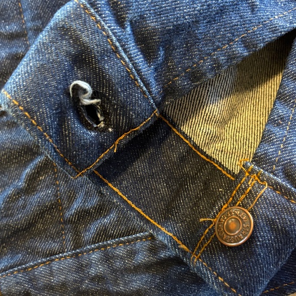 Men's Blue Denim Jacket - Picture 4 of 6